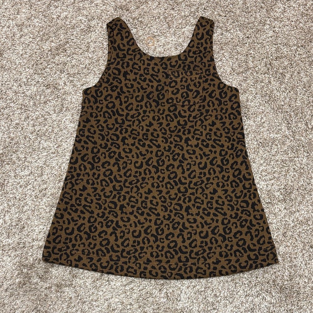 LIKE NEW Old Navy Leopard Print Kids Dress